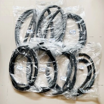 Juego de juntas de goma para Datsun 1200 Sunny B110 4 puertas sedán resistente al clima 7 piezas Foto 1 de 2