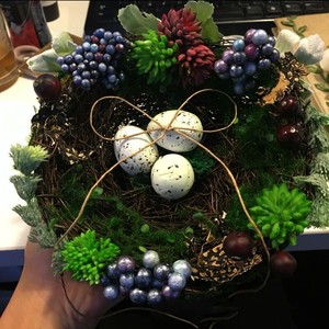 Artificial Vine Nest Christmas Festival Tree Hanging Decoration Accessories