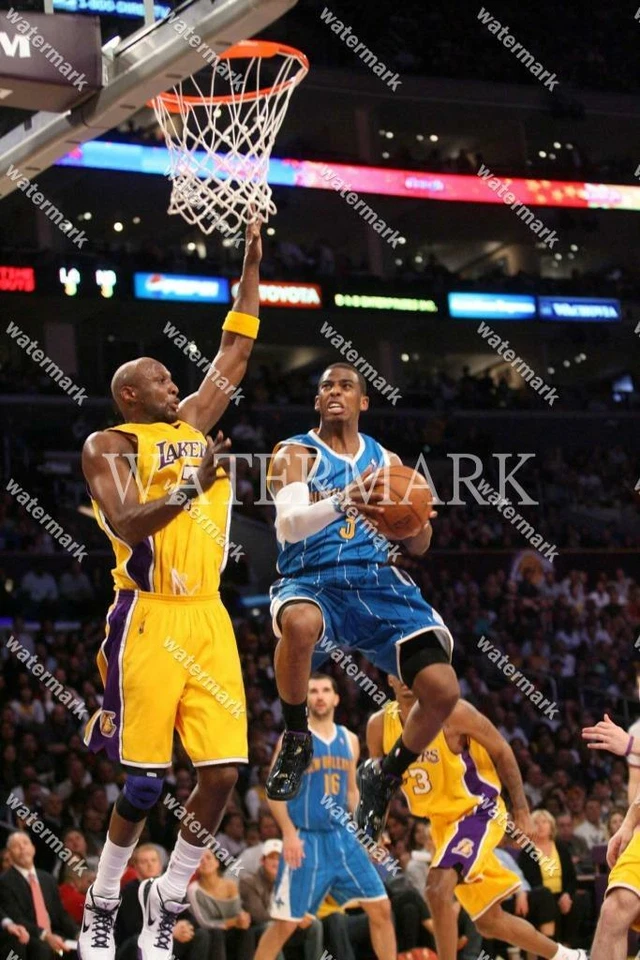 Foto de basquete de ação G59 Chris Paul New Orleans Pelicans 8x10 11x14 16x20 - Imagem 1 de 1