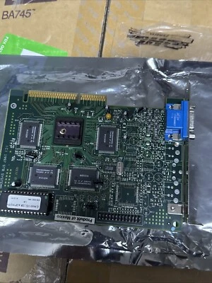 Gateway STB NVidia 4MB AGP VGA Video Card 6000736 1X0-0620-305 - Image 1 of 4