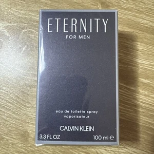 Eternity by Calvin Klein, 3.3 oz 100ml EDT Spray for Men - Picture 1 of 2