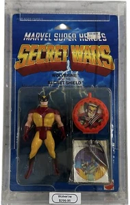 Wolverine Marvel Comics Secret Wars 1984 Mattel Vintage Actionfigur mit Hülle - Bild 1 von 4