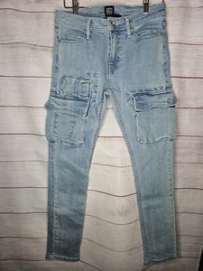 BDG Cargo Jeans Utility Men's Size 30×30 Denim Skinny Stretch - Picture 1 of 6