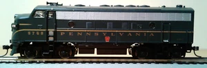 HO SCALE MODEL POWER F7A PENNSYLVANIA RAILROAD PRR #9768 DCC & SOUND NO BOX - Picture 1 of 14