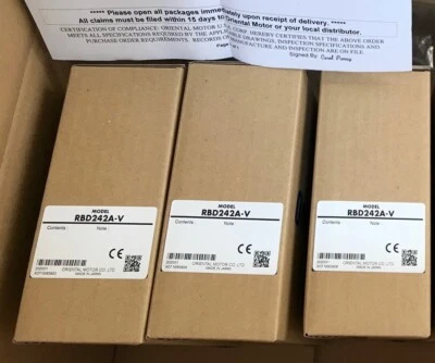 Oriental Stepping Motor Driver RBD242A-V New In Box 1 Piece - Image 1 of 4