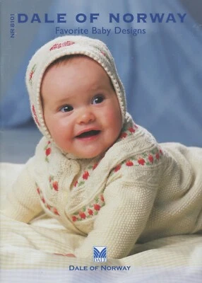 Dale of Norway Knitting Pattern Book Nr 8101 Favorite Baby Designs 0-36mos - Image 1 of 4
