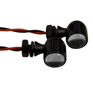 Eagle Lights Mini Bullet Rear Amber LED Turn Signal Lights & Brackets (2 lights) - Picture 1 of 8