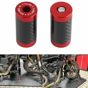 Par de kit deslizante de barra de choque de 1 1/4" para Harley Touring Softail FXBB FXBBS FLRT FLHX - Imagen 1 de 9