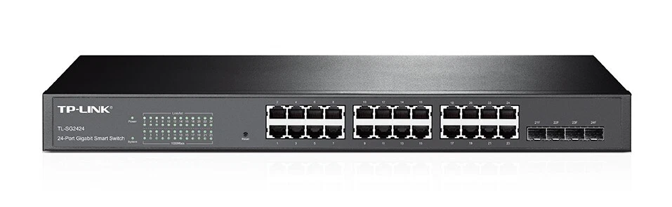 TP-LINK TL-SG2424P 24-Port Gigabit Switch PoE+ 180W, 4 SFP - Image 1 of 1