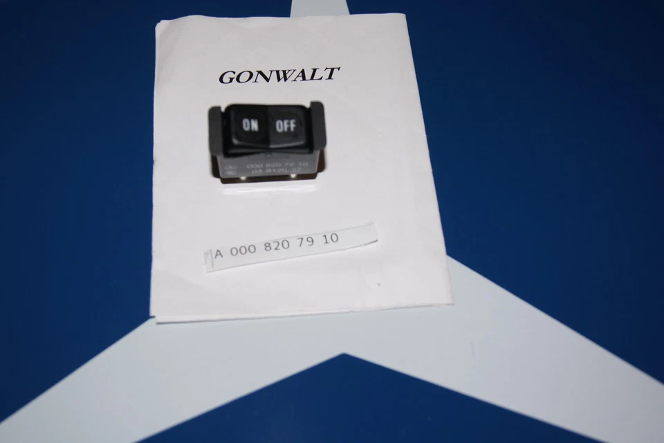 Interruptor de control de aire acondicionado y calefacción genuino Mercedes Benz CE 280CE 0008207910 Foto 1 de 1