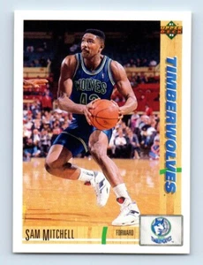 1991-92 Upper Deck Sam Mitchell Minnesota Timberwolves #309 - Picture 1 of 2
