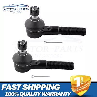 For 1983-1997 Ford Ranger Bronco II Mazda B4000 B3000 Navajo Front Outer Tierods - Image 1 of 4