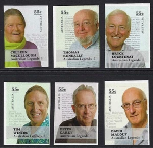 2010 Australia SG#3340/45 Legends Written Word Authors P&S booklet set mint MUH - Picture 1 of 1