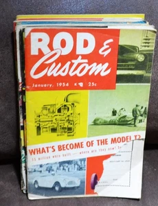 VTG Jan 1954 Rod & Custom Magazine What's Become Of Model T2 - Picture 1 of 1