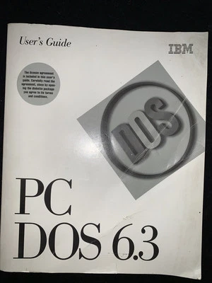 Vintage IBM PC DOS 6.1 users guide manual - Image 1 of 4