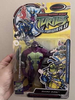 Playmates TMNT Dark Don Fast Forward Figure MOC Ninja Turtles 2008 New - Image 1 of 4