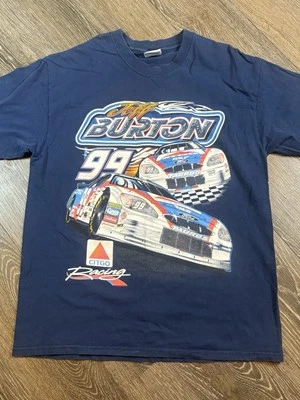 Camiseta De Colección Jeff Burton NASCAR Citgo Racing #99 Doble Cara Para Hombre Talla Grande Foto 1 de 4