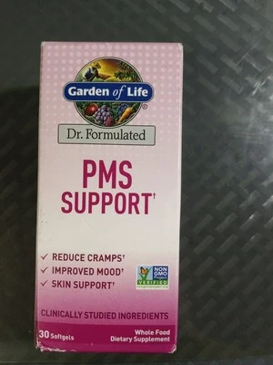 Garden Of Life - Suplemento 30 Cápsulas Soporte PMS Exp 01/2026 #L21 Foto 1 de 3