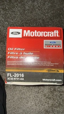 МАСЛЯНЫЙ ФИЛЬТР FORD MOTORCRAFT FL-2016 | FORD F-SERIES LLINCOLNCONTINENTAL - Изображение 1 из 3