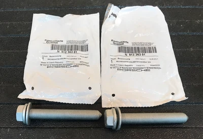 Perno del brazo de control inferior trasero Porsche (2) - N-912-363-01 - para Cayenne y Macan Foto 1 de 4