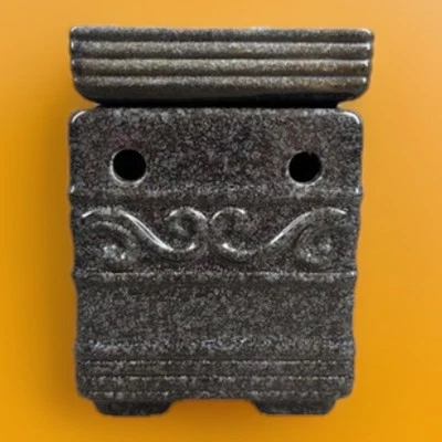 Yankee Candle Co. Calentador de cera eléctrico de cerámica diseño de pilar de piedra Foto 1 de 4