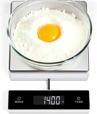 Báscula de cocina digital THINKSCALE, báscula de alimentos de acero inoxidable de 11 libras con Pu... Foto 1 de 4