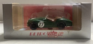 Retro Vitesse Models #242 - TRIUMPH TR3A 1959 LE MANS #27 - Diecast Green NOS - Picture 1 of 6