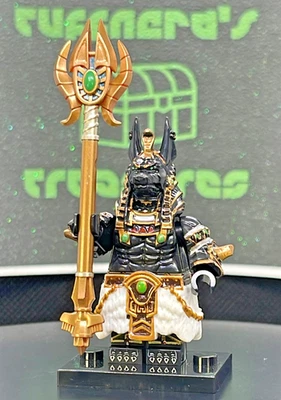 CUSTOM IMPORT Brick Man LEGO EGYPTIAN GODS #3 ANUBIS Deluxe MiniFigure - image 1 of 4