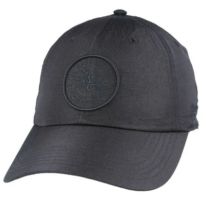 Gorra de béisbol de nailon con aspecto sedoso ajustable ligera brillante ropa de calle sombrero Foto 1 de 4