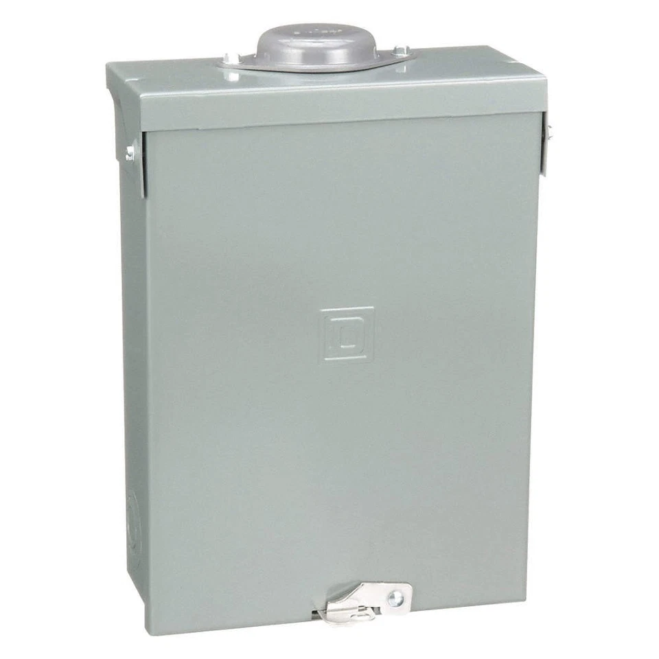SQUARE D HOM612L100RB Load Center,100A,Lug,1 Phase,6 Spaces 1D520 - Image 1 of 1
