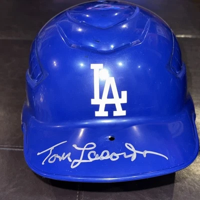 Tommy Lasorda Autographed Signed Full Size L.A. Dodgers Batting Helmet PSA/DNA - Image 1 of 4