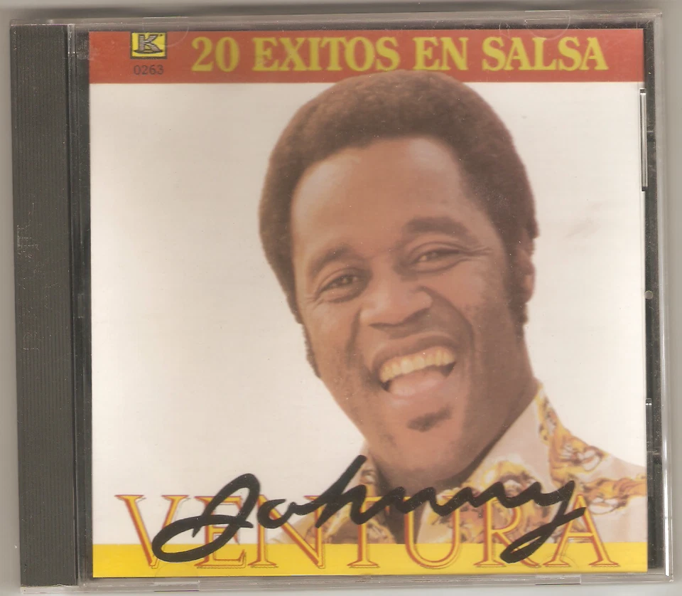 VERY RARE JOHNNY VENTURA 20 EXITOS EN SALSA COMPILATION KUBANEY 0263 1991 CD VG+ Foto 1 de 3
