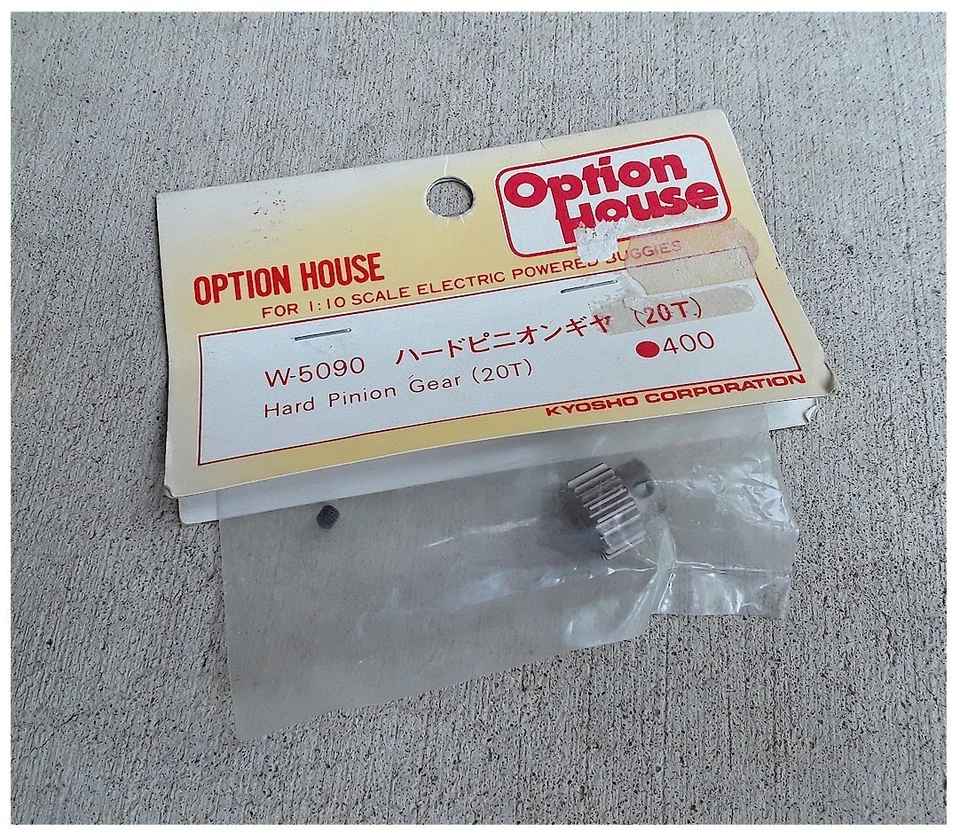 Lumina Kyosho W-5090 20T Piñón Optima Mid Lazer ZX Ultima Pro Slingshot F1 Nuevo en caja Foto 1 de 1