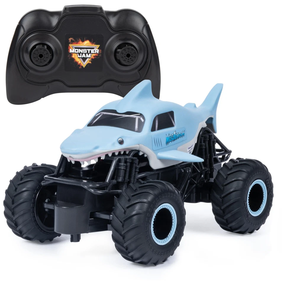 Monster Jam 6047110 Official Megalodon RC Truck 124 Scale 2.4 GHz for Ages
