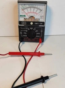 Vintage-GB GMT-12P Multimeter- Analog Compact UNTESTED- As Is - Picture 1 of 6