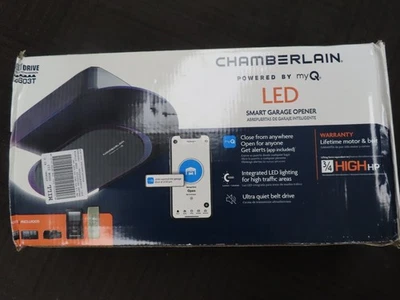 Chamberlain B4603T MYQ Smart Garage Door Opener, Ultra Quiet Belt Drive, 3/4-HP  - Image 1 of 4