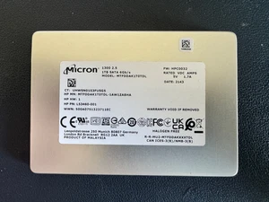 Micron Technology 1TB 1300 SATA TLC 2.5" SSD MTFDDAK1T0TDL - Picture 1 of 2