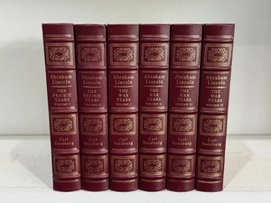 Easton Press 6V Abraham Lincoln WAR YEARS AND PRAIRIE YEARS Carl Sandburg 1995 - Imagen 1 de 12