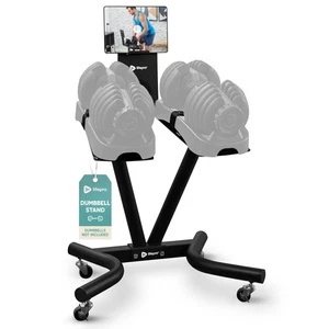 Adjustable Dumbbell Stand Rack - Compatible with PowerFlow Plus, PowerUp Plus... - Picture 1 of 9