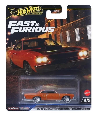 2025 Hot Wheels Premium - Fast & Furious - 1970 заказной Plymouth Roadrunner - Изображение 1 из 3