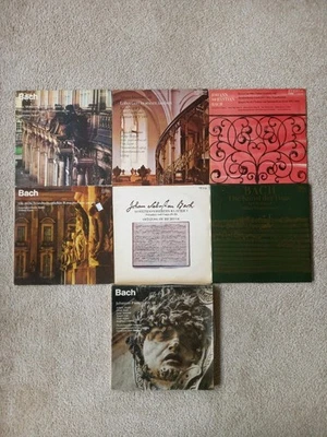 SVIATOSLAV RICHTER, KURT THOMAS, HELMUT KOCH, BOSSE, ROTZSCH... "J.S.BACH"/LP'S  - Bild 1 von 4