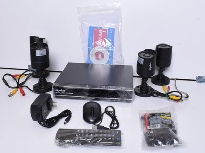 Grabadora de video digital Sannce 8 canales HD DH81S NTSC con disco duro de 1 TB HDMI con cámaras Foto 1 de 4