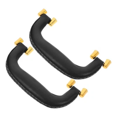 2 Pcs Poignee De Valise Remplacement Poignées Bagages Bricolage - Photo 1/4