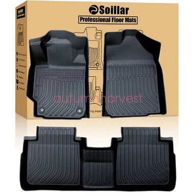 Alfombrillas forro para Toyota Camry 2007-2011 4 puertas delanteras y traseras TPE para todo tipo de clima Foto 1 de 4