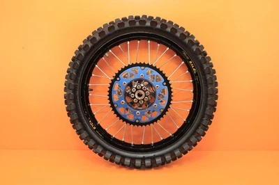 1997 90-98 YZ125 YZ 125 EXCEL RAD Rear Wheel Hub Rim Spokes Tire Center 19 - Image 1 of 4