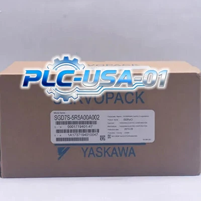 1PCS NEW Yaskawa SGD7S-5R5A00A002 Servo Driver SGD7S5R5A00A002 Fast Shipping - Image 1 of 4