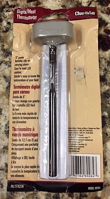 Char-Broil Charbroil Digital Meat Thermometer Gauge 9284 free shipping - Image 1 of 2