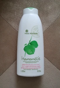 Yves Rocher Hamamelis Organic Super Soft Shower Cream Soap Body Wash Sensi Skin - Picture 1 of 17