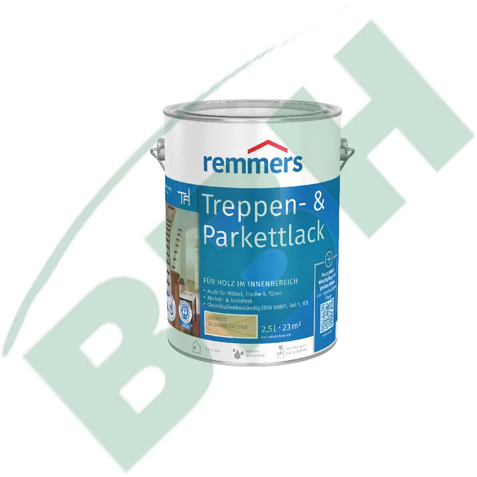 Remmers Treppen und Parkettlack 2,5 Liter Versiegelungslack - Bild 1 von 1
