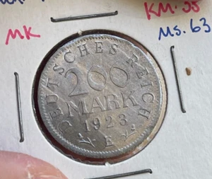Alemania E 1923 200 marcos bg - Imagen 1 de 2